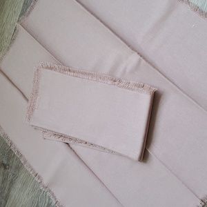 Hearth and Hand pink napkins